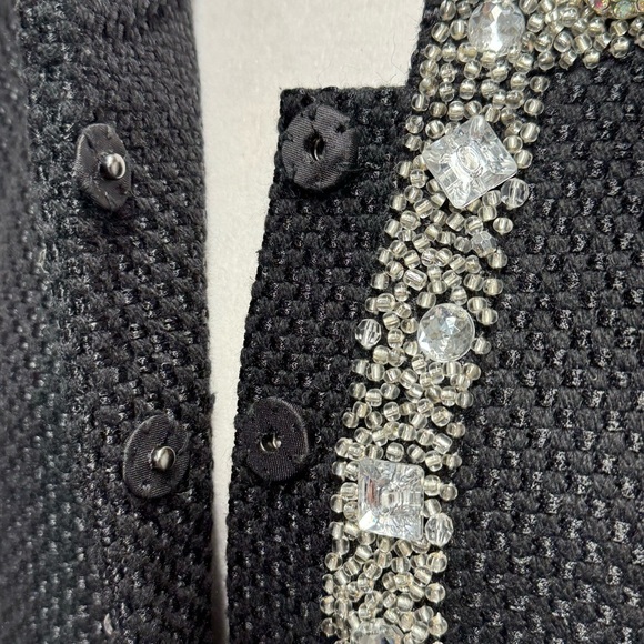 The Collective Works of Bereks 2 Black Evening Jacket Heavily adorned with jewel - Picture 5 of 10
